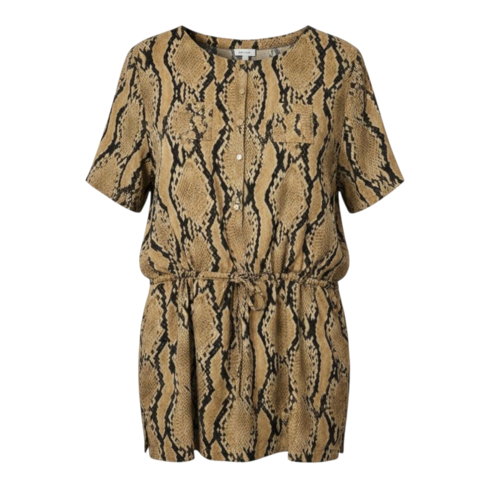 Old Navy Casual Dress Drawstring Waist Roll Tab Sleeves Size XXL NWT